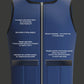 Prototype Adjustable 5kg weighted vest for women. Premium women's specific weighted vest with body contouring fit for comfort
